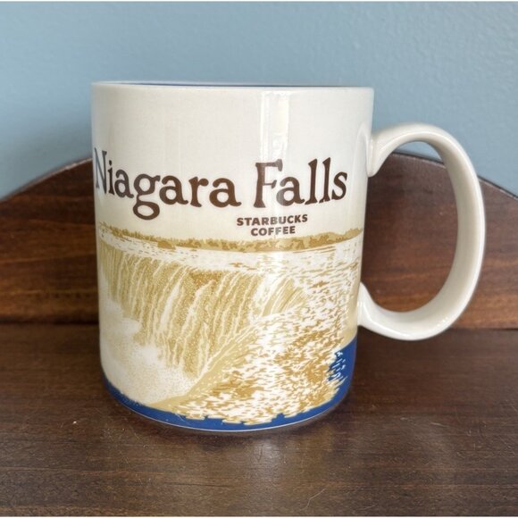 Rare 2012 Discontinued Design Starbucks Niagara Falls You Are Here Collector Mug - Picture 11 of 11